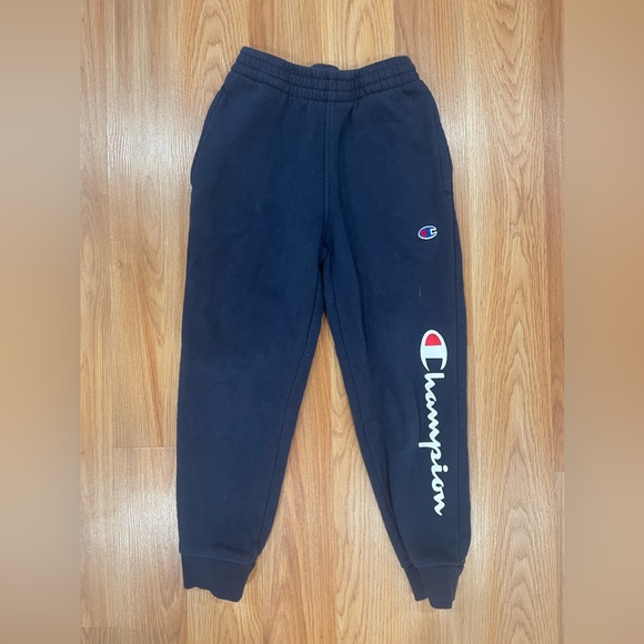 Champion Other - Boys Champion Sweat Pants Navy Blue Size Small